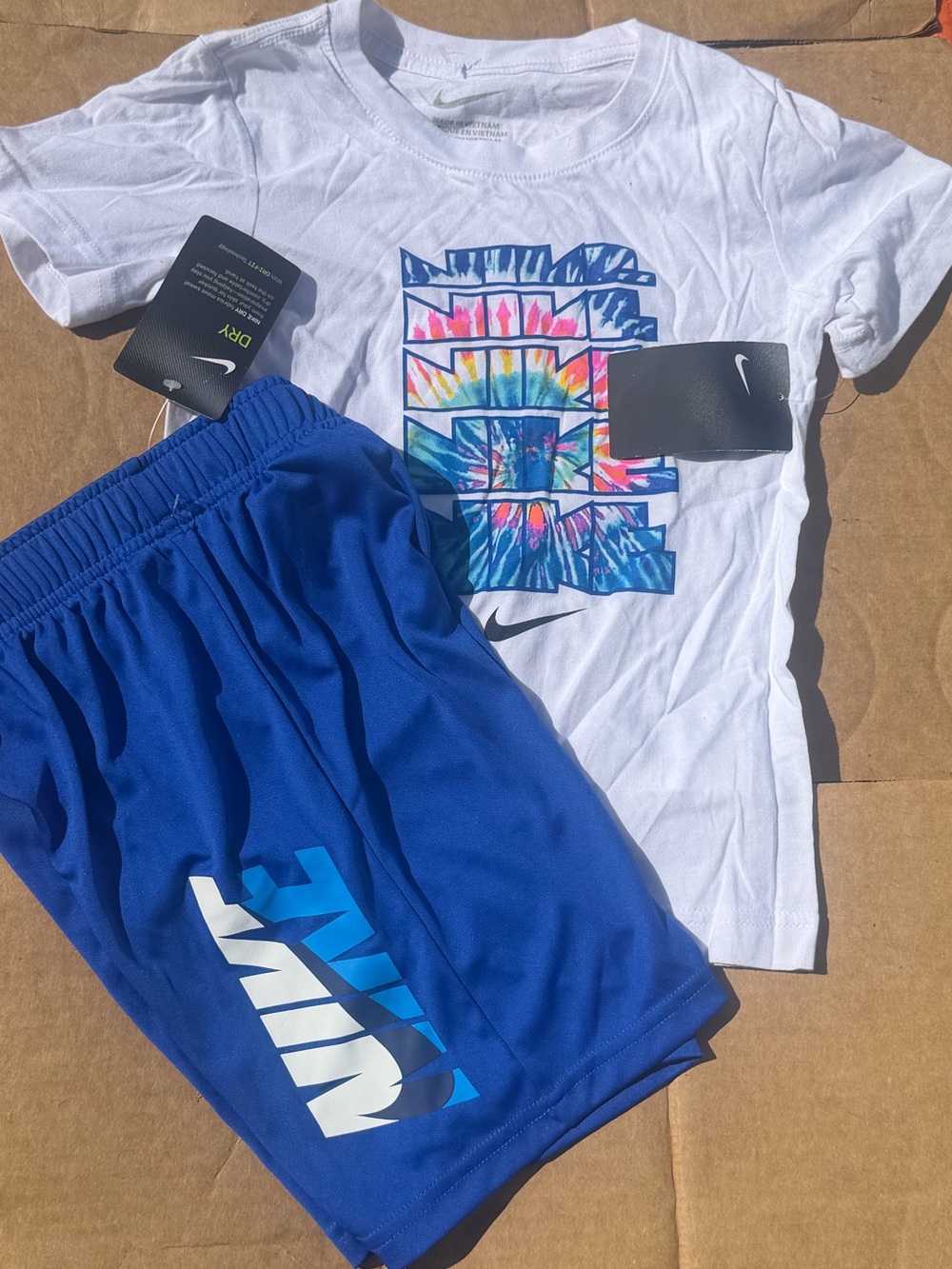 Nike Boys Youth 2pc Short Set- 7y